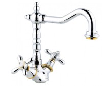 Смеситель Timo Ritz 0143FK Хром / Золото — 