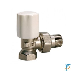 Угловой регулирующий вентиль 1/2 LUXOR RS 02  (10022100)