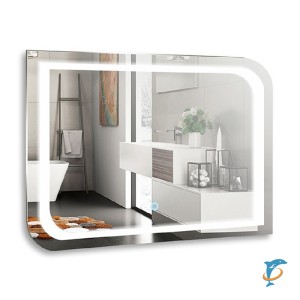 Зеркало Azario Персей 800х600 c подсветкой и диммером, сенсор выкл (ФР-00000949)  (ФР-00000949)