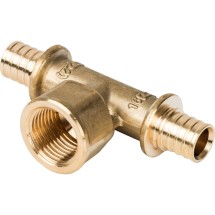 Тройник-переходник STOUT 20xG 1/2&quot; с внутренней резьбой — 