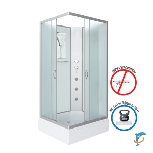 Душевая кабина Niagara NG-33084-14QBKG (1000х800х2000)  (330844QBKG)