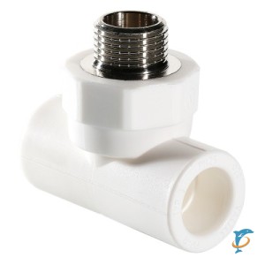 Тройник PPR с переходом на наружную резьбу VALTEC 20 мм х 1/2" (VTp.733.0.02004)