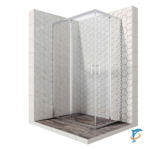 Душевое ограждение Ambassador Kingston 14011103 (1000x1000x2000) (14011103)