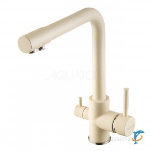 Смеситель Aquaton Руан фильтр шампань 1AX004FCXX290 (1AX004FCXX290)
