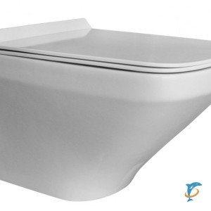 Крышка-сиденье для унитаза ESBANO ONIX белый  (050)