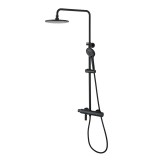 Смеситель Lemark Bronx LM3772BL для душа термостатический — 