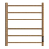 Полотенцесушитель электрический Point Аврора PN10856BR П6 500x600 диммер справа, бронза &mdash; 