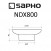 Запасная стеклянная мыльница Sapho X-Round /X-Steel/X-Square/Samba/Rumba , XR803, XS802, XQ802
