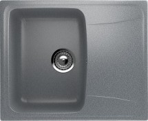 Односекционная реверсивная мойка ULGRAN U-201 темно-серый — 