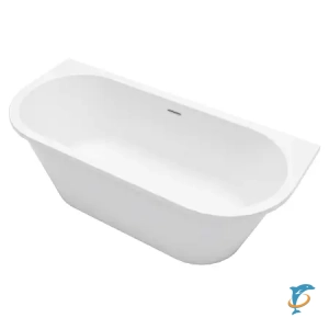 Ванна акриловая Azario ELCON 1700x750x580 пристенная, в комплекте с сифоном и металлической рамой (ELC17075)  (ELC17075)