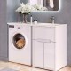 Тумба с раковиной Taliente Olejio 60 под стиральную машину правая  (TA-MBO-60NR-blanco+Taliente_ФР-00007068)