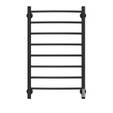 Электрический полотенцесушитель Terminus Классик П8 500x850, (quick touch) чёрный (RAL 9005 матовый) — 