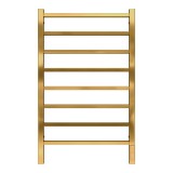 Полотенцесушитель электрический Terminus Ватикан П8 50х85 quick touch, брашированное золото &mdash; Водяной полотенцесушитель «Гарда» 400/1400 Terminus Benetto 13 перекладин