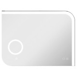 Зеркало AZARIO Golden 1000х800 влагостойкое с подсветкой и подогревом, сенсорный выключатель (CS00084315) — 