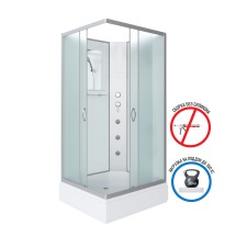 Душевая кабина Niagara NG-33084-14QBKT (1000х800х2100-2400) — 