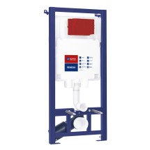 Инсталляция Lemark PENEDA механическая для подвесных унитазов, без кнопки смыва — 