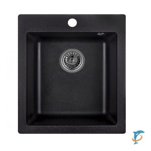 Мойка для кухни Granula 4201,ЧЁРНЫЙ, гранит  (GR-4201 черный)