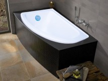 Ванна из литьевого мрамора Marmo Bagno Альба 170х110 левая — 