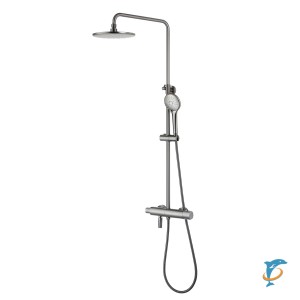 Смеситель Lemark Bronx LM3772GM для душа термостатический  (LM3772GM)