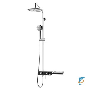 Смеситель Lemark Tropic LM7009С для ванны и душа, термостатический  (LM7009C)