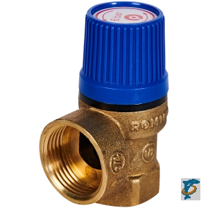 Предохранительный клапан ROMMER для систем водоснабжения 6 бар 1/2 х3/4 RVS-0003-006015  (RVS-0003-006015)