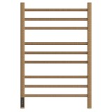 Полотенцесушитель электрический Point Веста PN70758BR П9 500x800, диммер слева, бронза &mdash; 