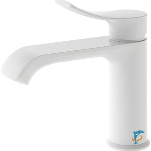 Смеситель для раковины HAIBA HB10553-8, белый  (HB10553-8)