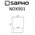 Запасной стеклянный стакан Sapho X-Round /X-Steel/ Trend-i