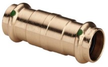Муфта под пресс надвижная Viega d15 бронза, модель 2215.5  — 