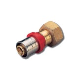 Муфта 26х3/4 с накидной гайкой и плоской прокладкой Tiemme серии 1665 — Предназначены для соединения металлопластиковой трубы с резьбовыми фитингами и/или трубами.