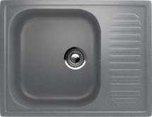 Односекционная реверсивная мойка ULGRAN U-202 темно-серый — 