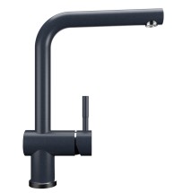 Смеситель для кухонной мойки Ulgran U-022 антрацит — 