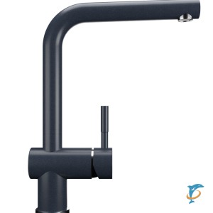 Смеситель для кухонной мойки Ulgran U-022 антрацит  (U-022-343)