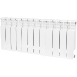 Биметаллический радиатор STOUT Space 350 12 секций боковое подключение — 