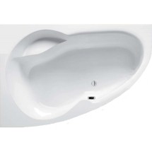 Акриловая ванна RELISAN Zoya L 150x95 — отдельно стоящая, акрил, нестандартная  форма, объем 180 л, габариты: 150х95х42 см 