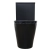 Унитаз-компакт Azario Black Queen 370х605х800 безободковый, с быстросъемным сиденьем микролифт, черный матовый (AZ-8380)