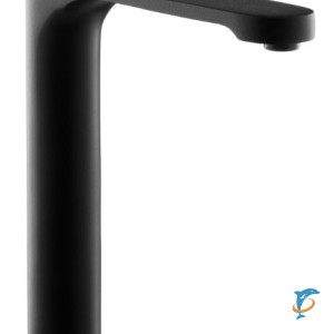 Смеситель для раковины AZARIO VIANO высокий, чёрный (AZ-158345524) (AZ-158345524)