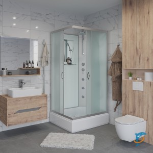 Душевая кабина Niagara NG-33084-14QBKTG (1000х800х2100-2400)  (330844QBKTG)