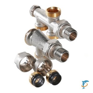 Узел регулирующий для подключения радиатора VALTEC VT.225K.N 1/2"х50%х3/4 евроконус (комплект) (VT.225K.N.E04050)