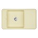 Мойка для кухни из литого мрамора Aquaton Беллис 87 шампань 1A724832BS290  (1A724832BS290)