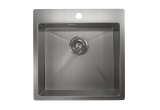 Стальная кухонная мойка Granula GR-5151 сталь сатин — 