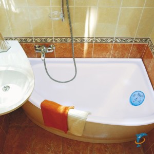 Ванна из литьевого мрамора Marmo Bagno Альба 170х110 правая  (MB-BR170-110)