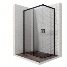 Душевое ограждение Ambassador Queen 11011205LBlack (1200x800x2000) — 