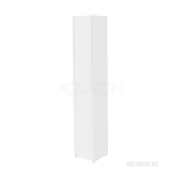 Шкаф-пенал Aquaton Лондри 35 универсальный, белый глянец — 
