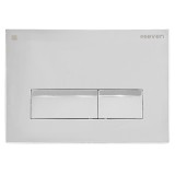 Кнопка Millennium для инсталляции квадратная, хромированная Elleven — 