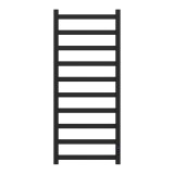 Полотенцесушитель электрический Point Атлант PN18840B П10 400x1000, диммер справа, черный — 