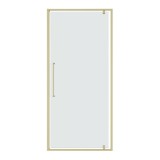 Дверь в нишу Niagara Nova NG-45-8ASG (80х195) распашная, золото сатин, стекло прозрачное &mdash; 