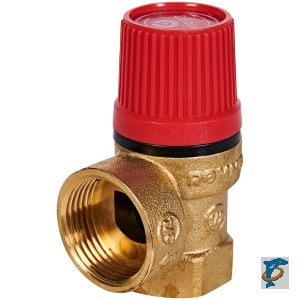 Клапан предохранительный ROMMER для отопления 2.5 бар 1/2 x3/4 RVS-0001-002515  (RVS-0001-002515)