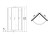 Душевая кабина Grossman Elegans GR250 (100х100х217) дверь раздвижная