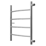 Полотенцесушитель водяной Point Афина PN04546 П4 400x600 с боковым подключением 500, хром — 